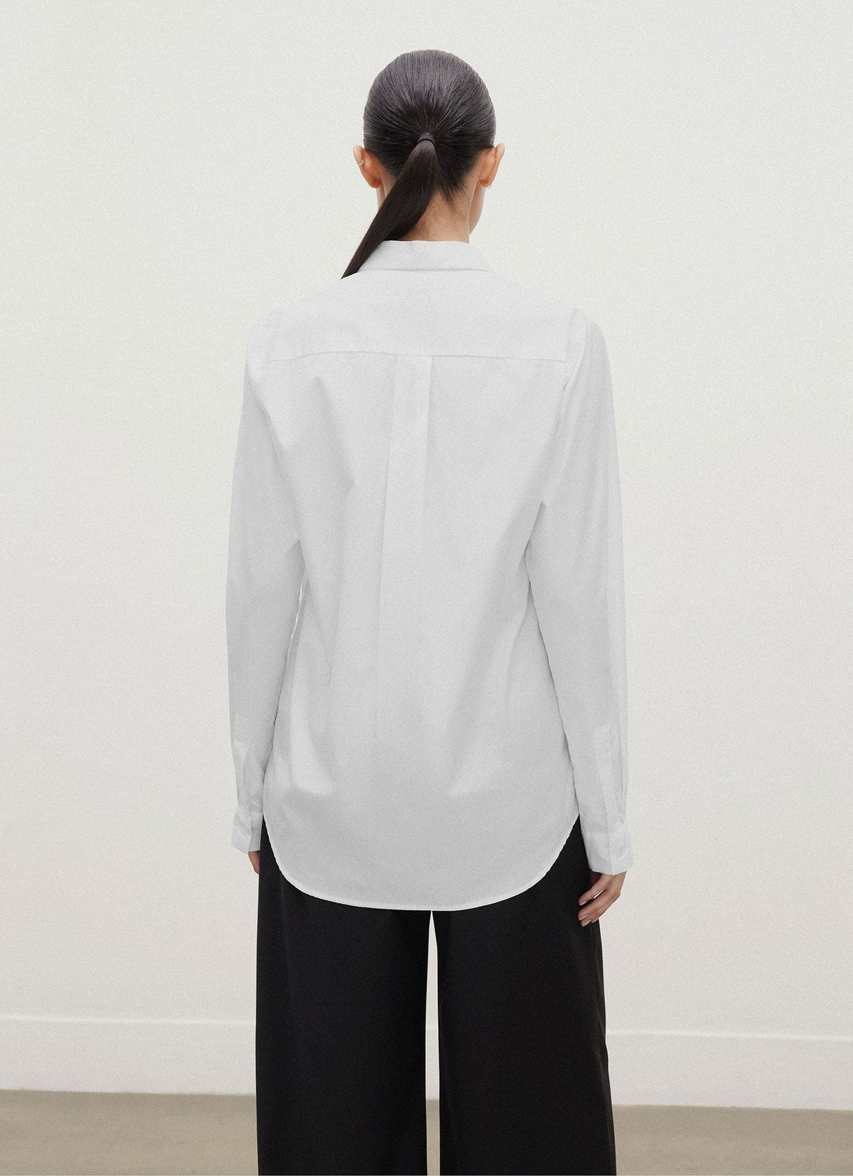 Women's Cotton Shirt in White
