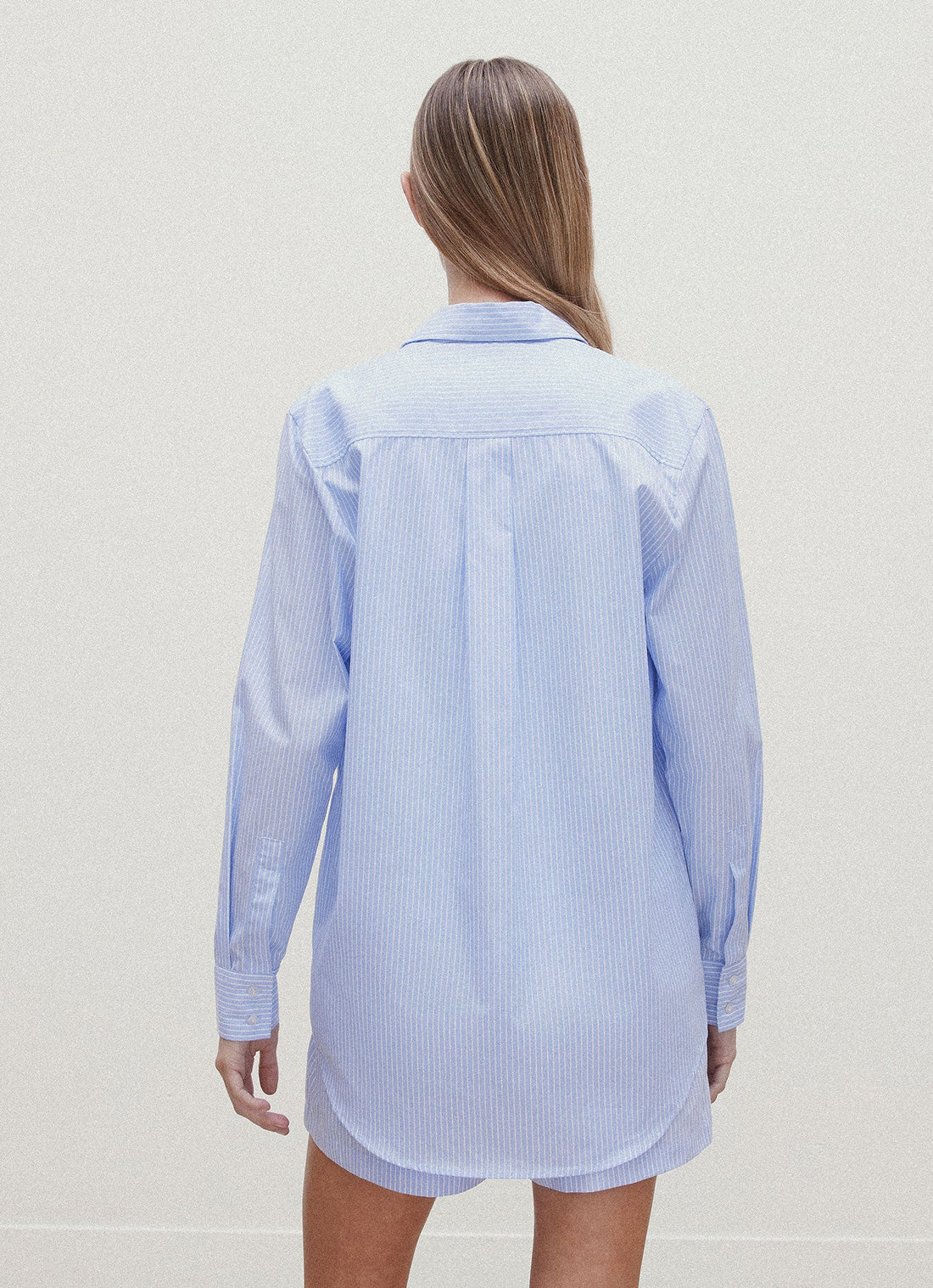 Chemise en popeline à la coupe ample