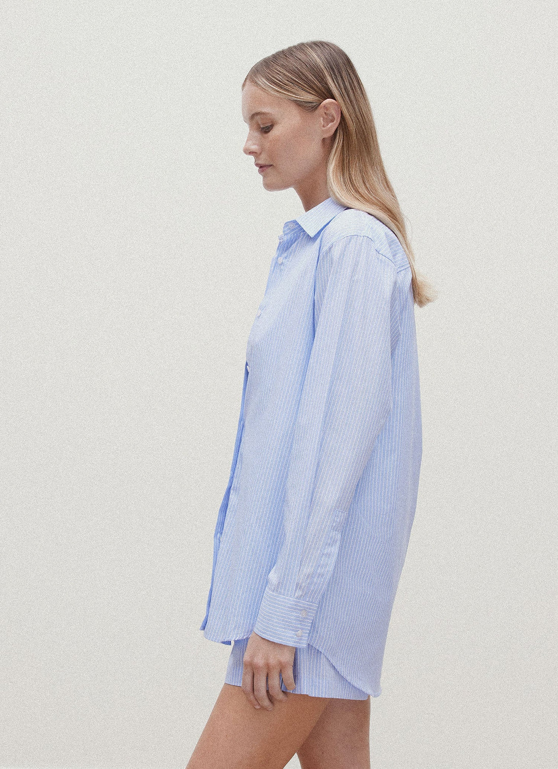 Chemise en popeline à la coupe ample