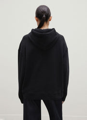 Women's Loopback Hoodie in Black