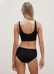 Women's Tencel™ Scoop Bralette in Black