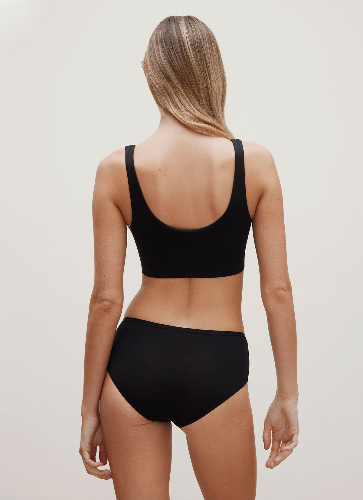 Women's Tencel™ Scoop Bralette in Black