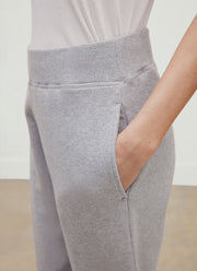Women's Relaxed Sweatpants in Grey Melange