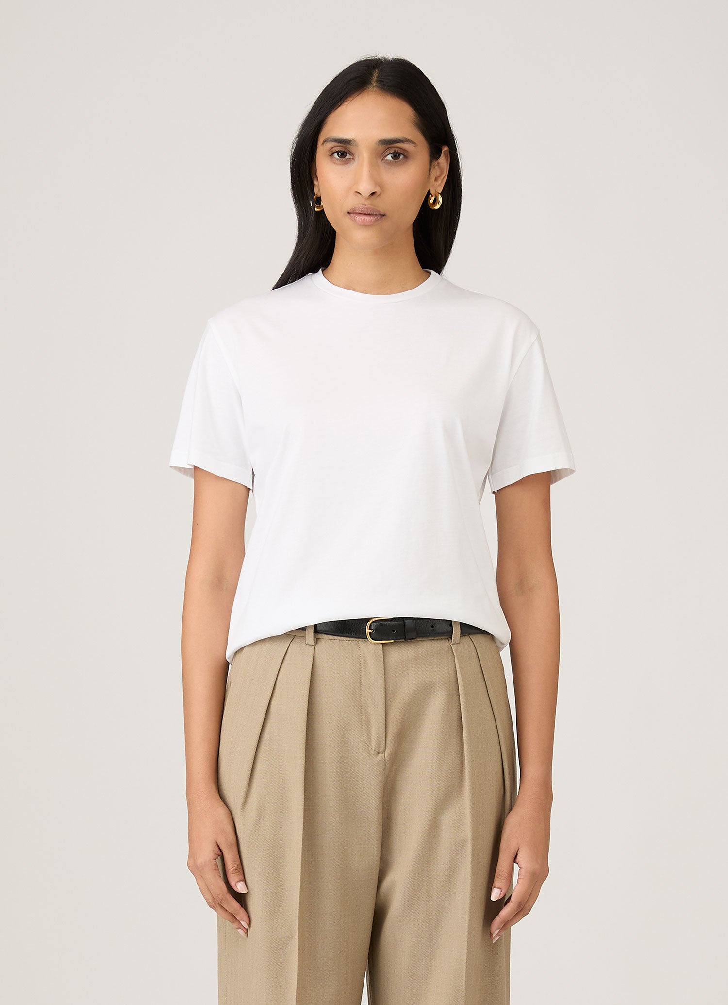 Women's Boy Fit T-shirt in White