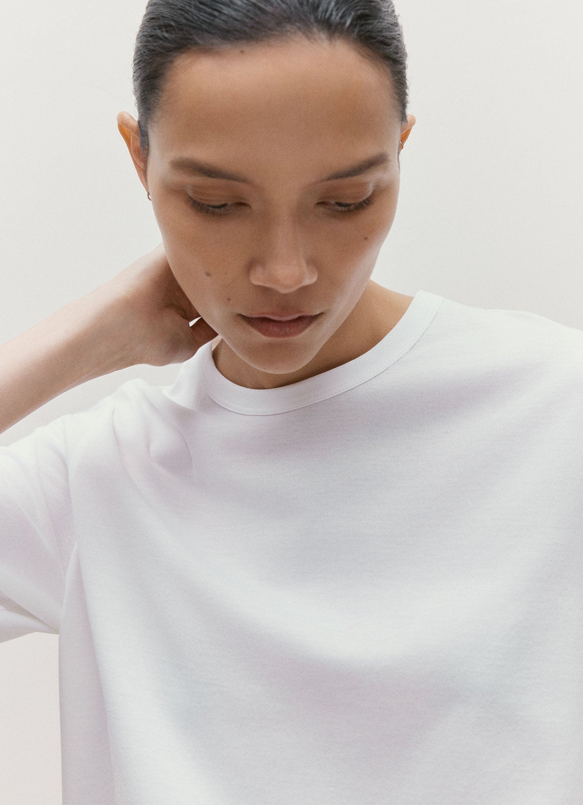 Women's Long Sleeve Everyday T-shirt in White