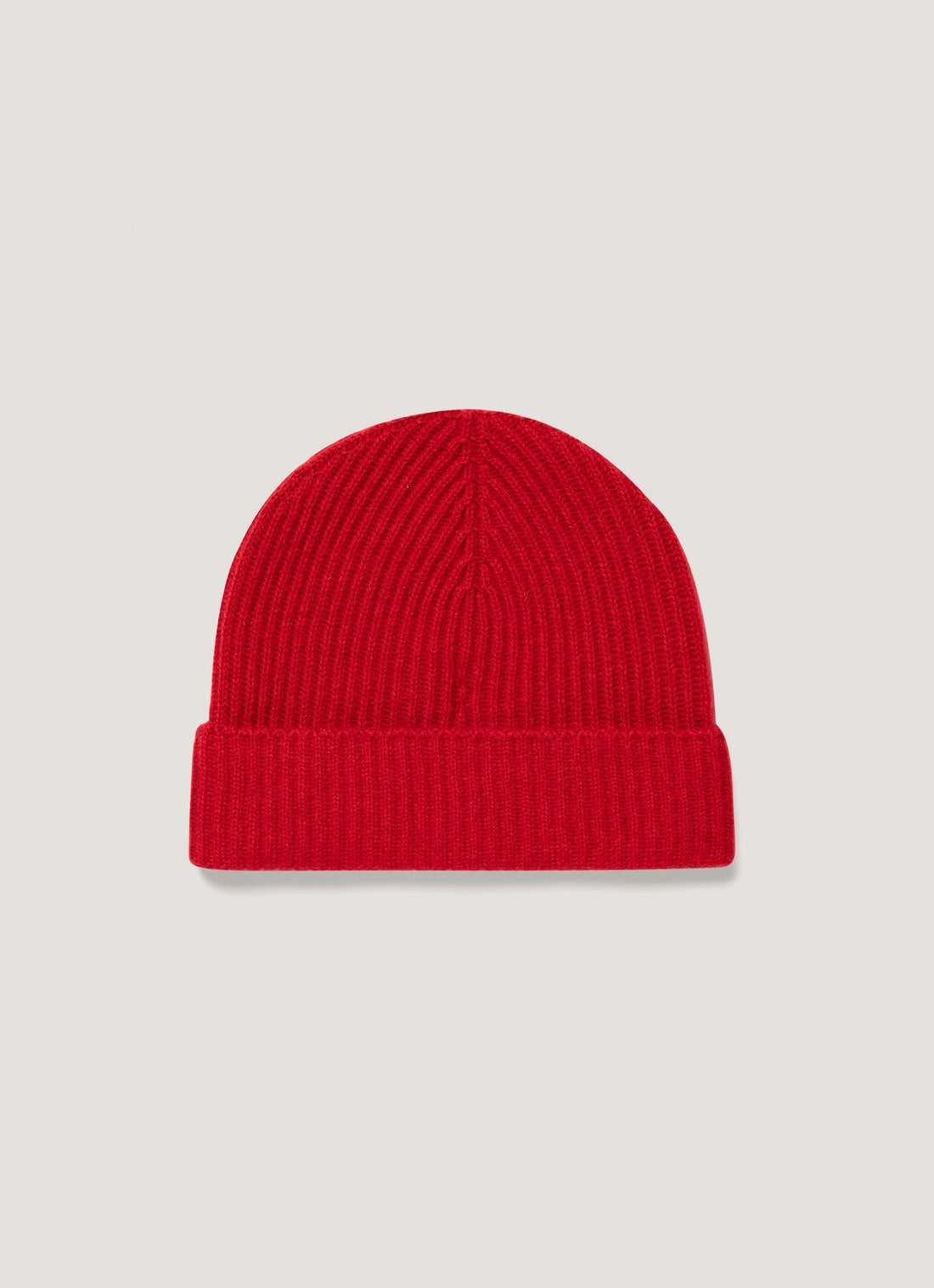Cashmere Ribbed Hat