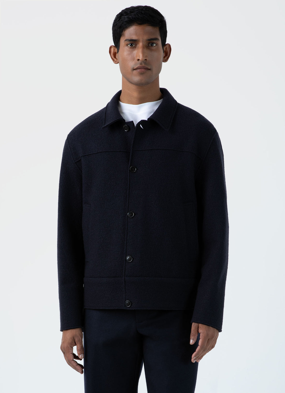 Men's Sunspel x Casely-Hayford Jacket in Navy