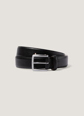Men's Smart Leather Belt in Black