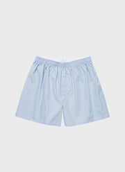 Men's Classic Boxer Shorts in Plain Blue