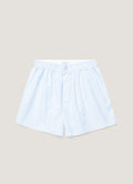 Blanc/Bleu clair