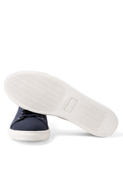 Men's Canvas Tennis Shoes in Navy