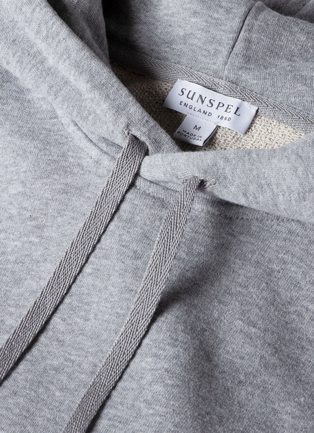 Men's Loopback Hoody in Grey Melange
