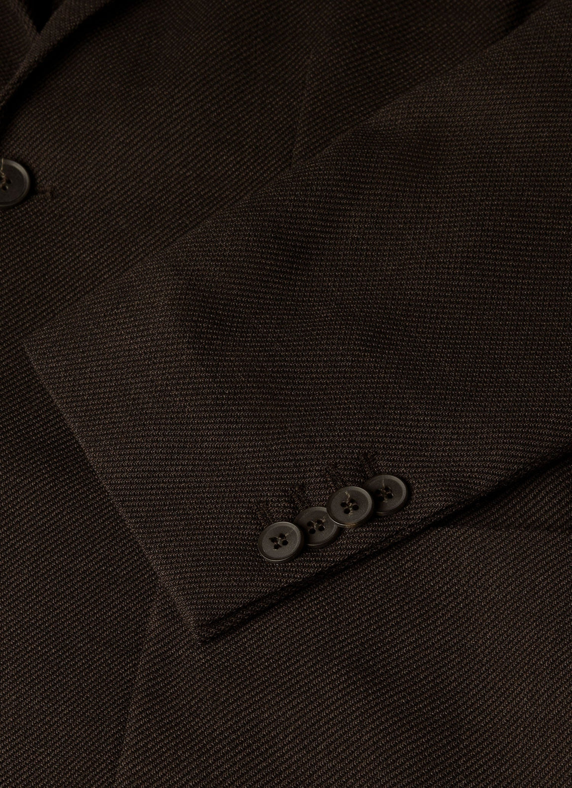 Men's Textured Wool Blazer in Truffle