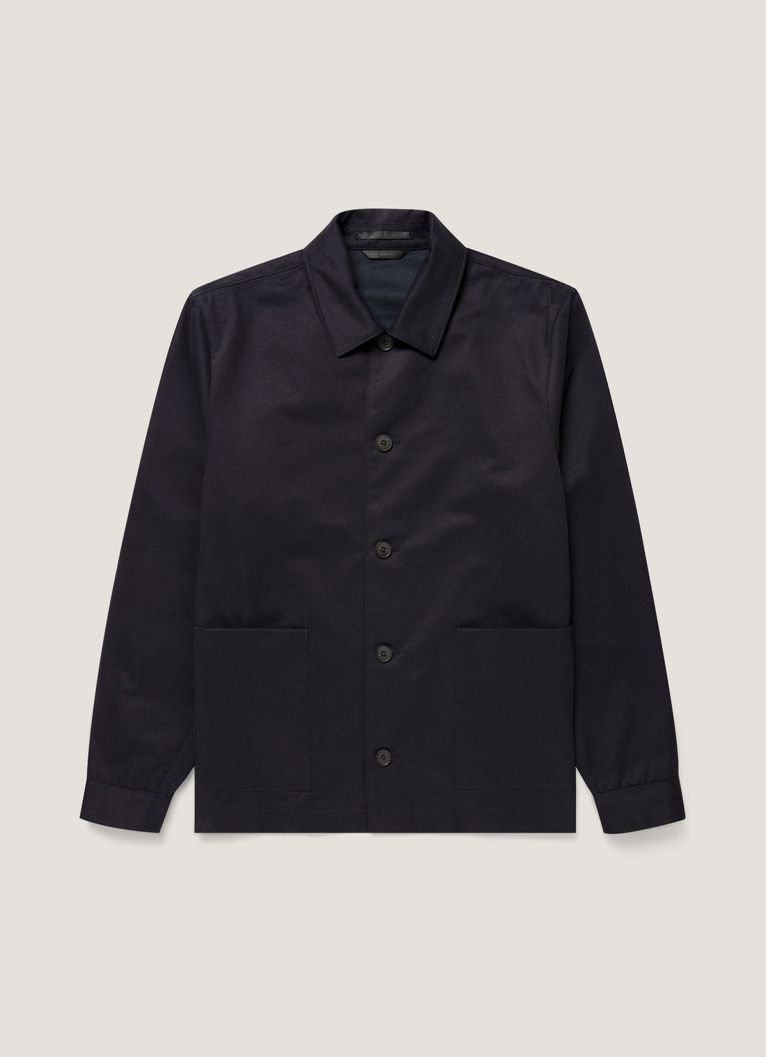 Men's Cotton Drill Chore Jacket in Navy