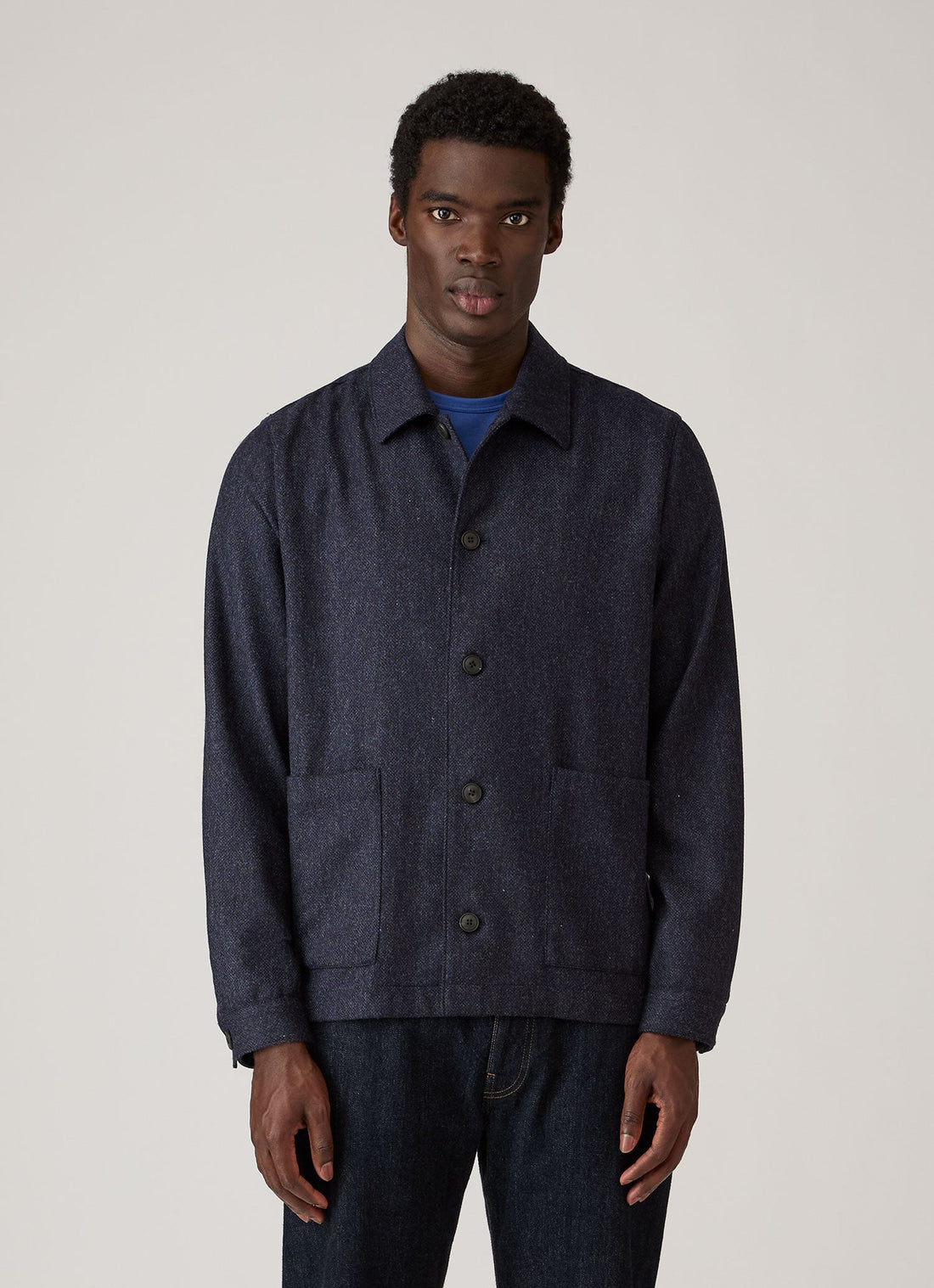 Veste de travail en sergé de laine