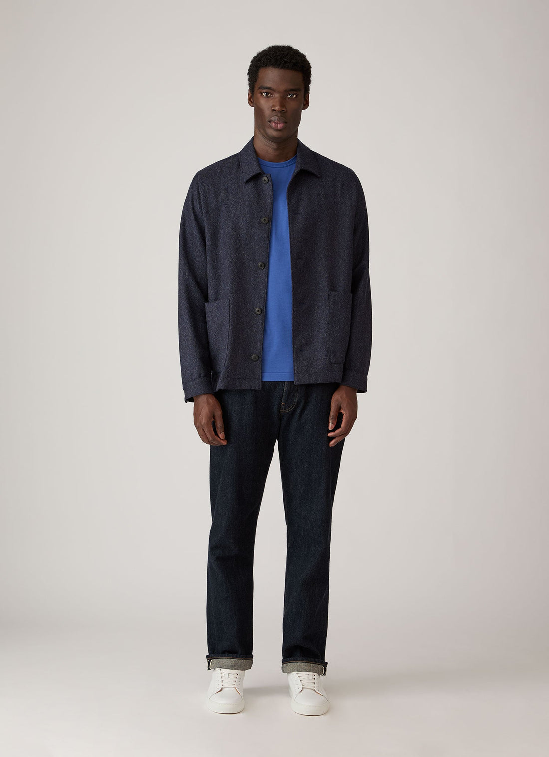 Veste de travail en sergé de laine