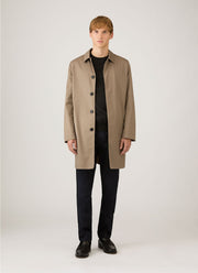 Men's Extra-Fine Merino Crew Neck in Charcoal Melange