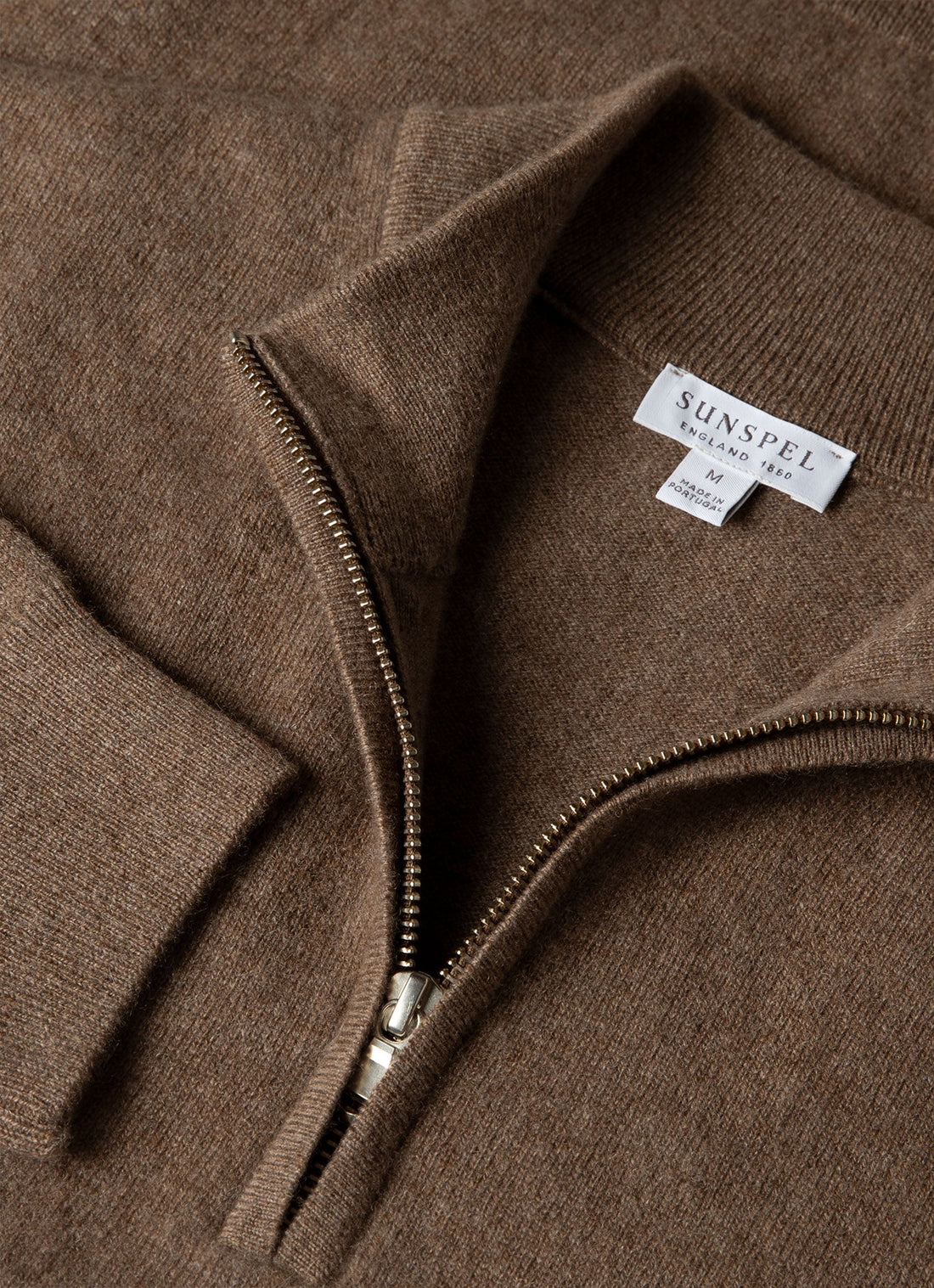 Cashmere Half Zip Jumper