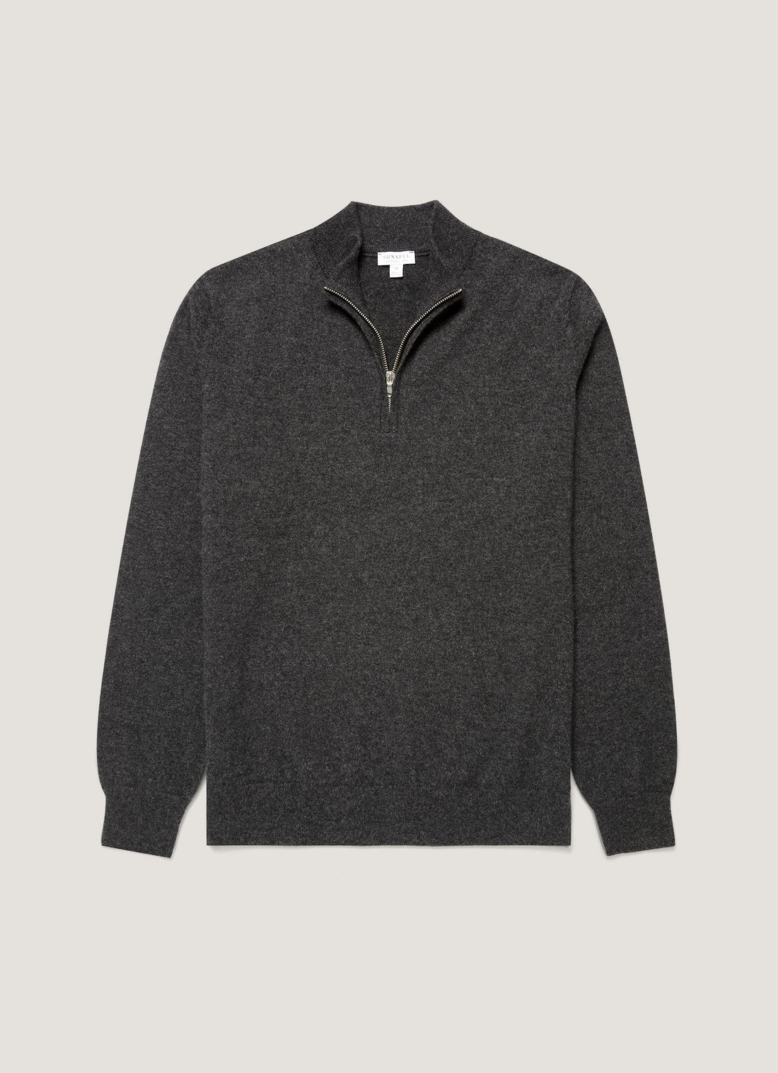 Cashmere Half Zip Jumper