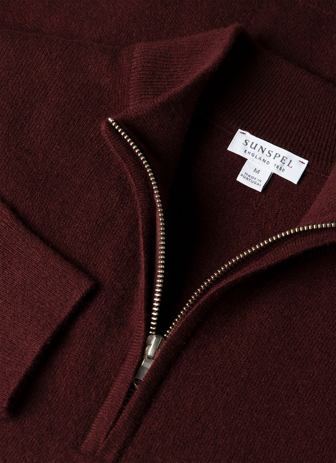 Cashmere Half Zip Jumper