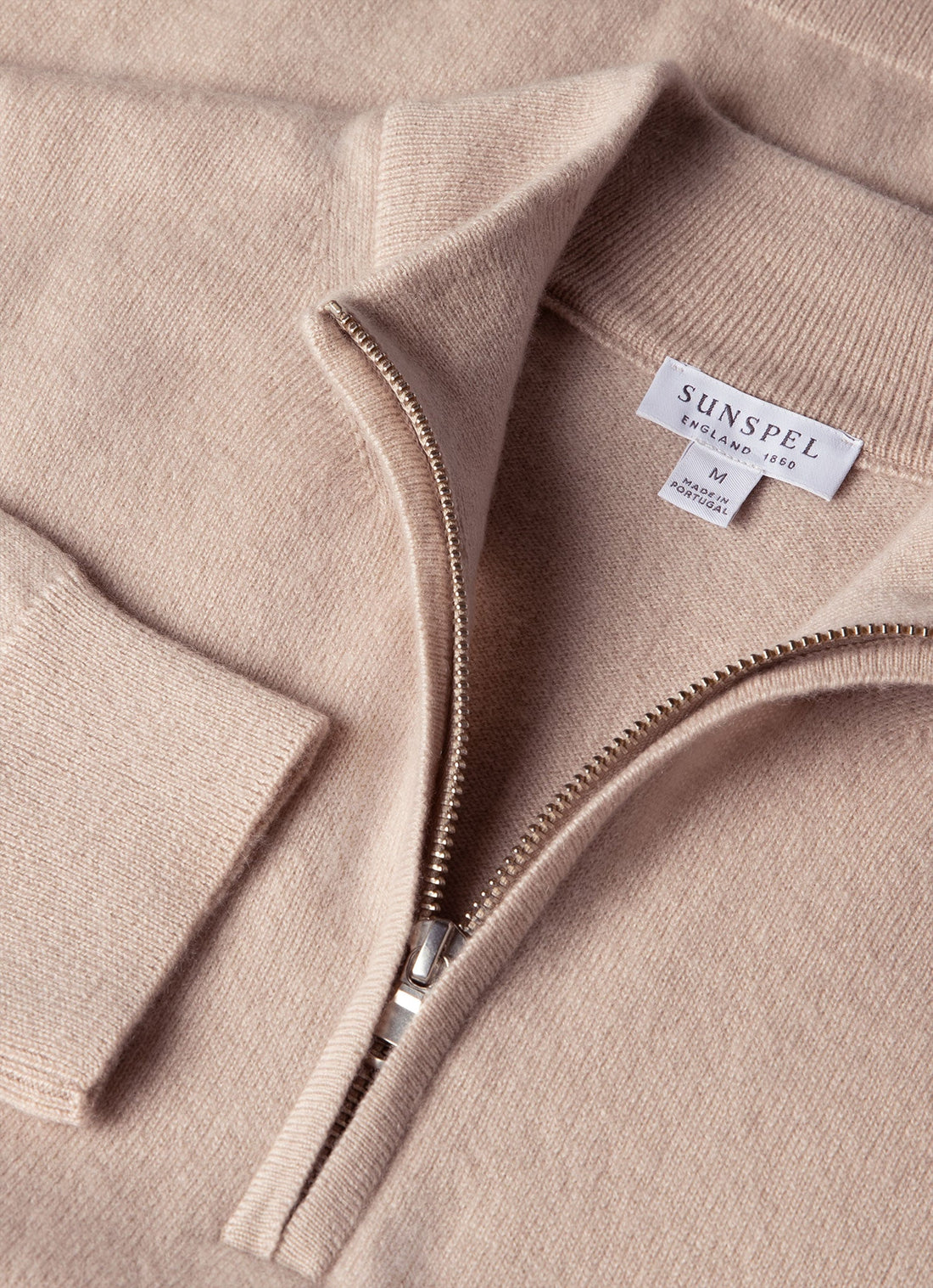 Cashmere Half Zip Jumper