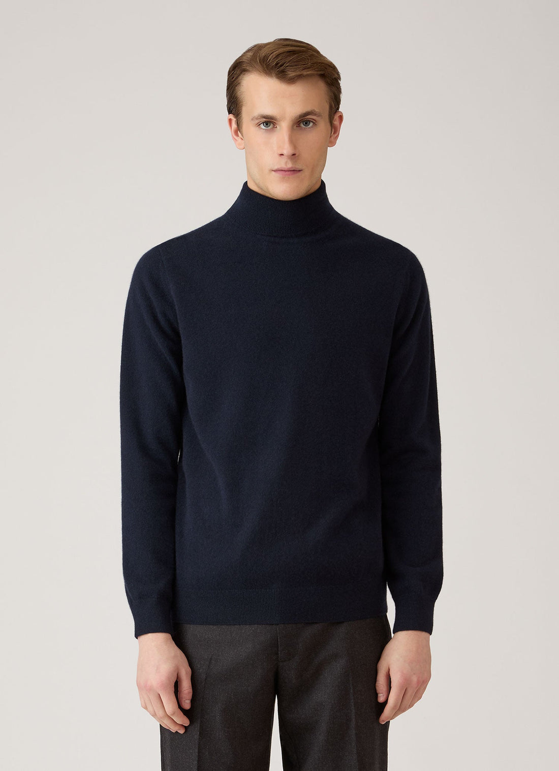 Cashmere Roll Neck Jumper