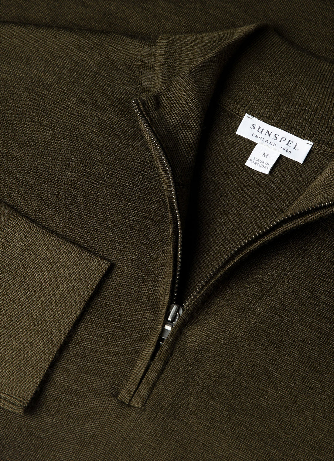 Extra-Fine Merino Half Zip Jumper