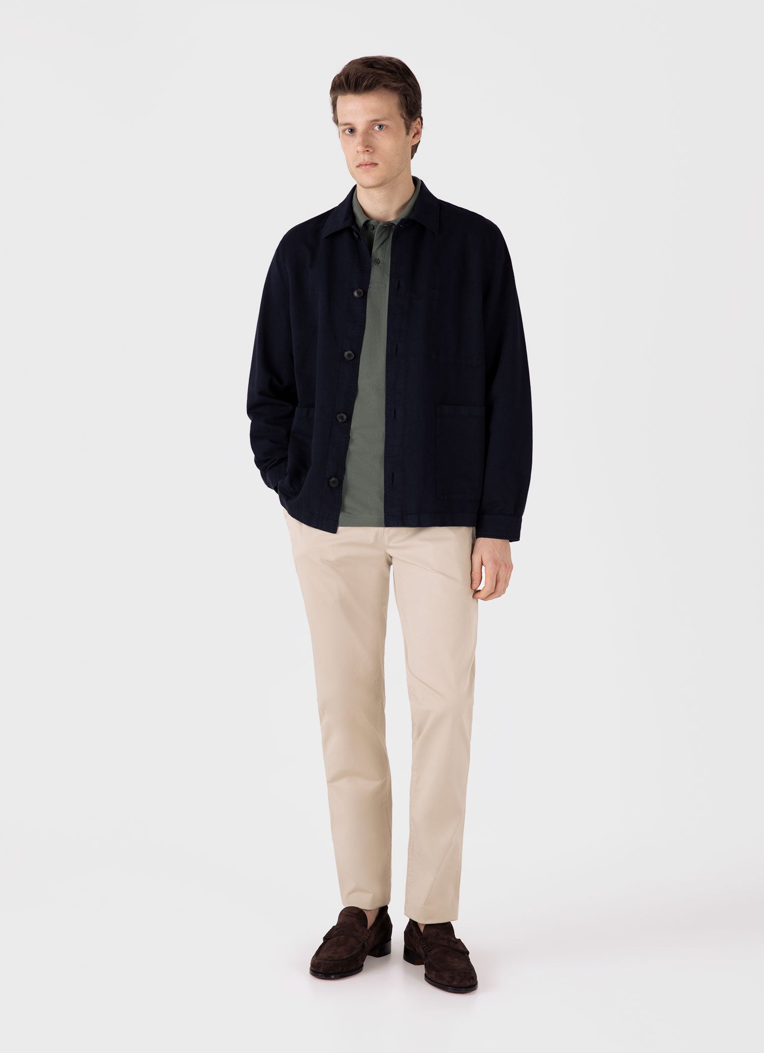 Men's Riviera Polo Shirt in Dusk Green