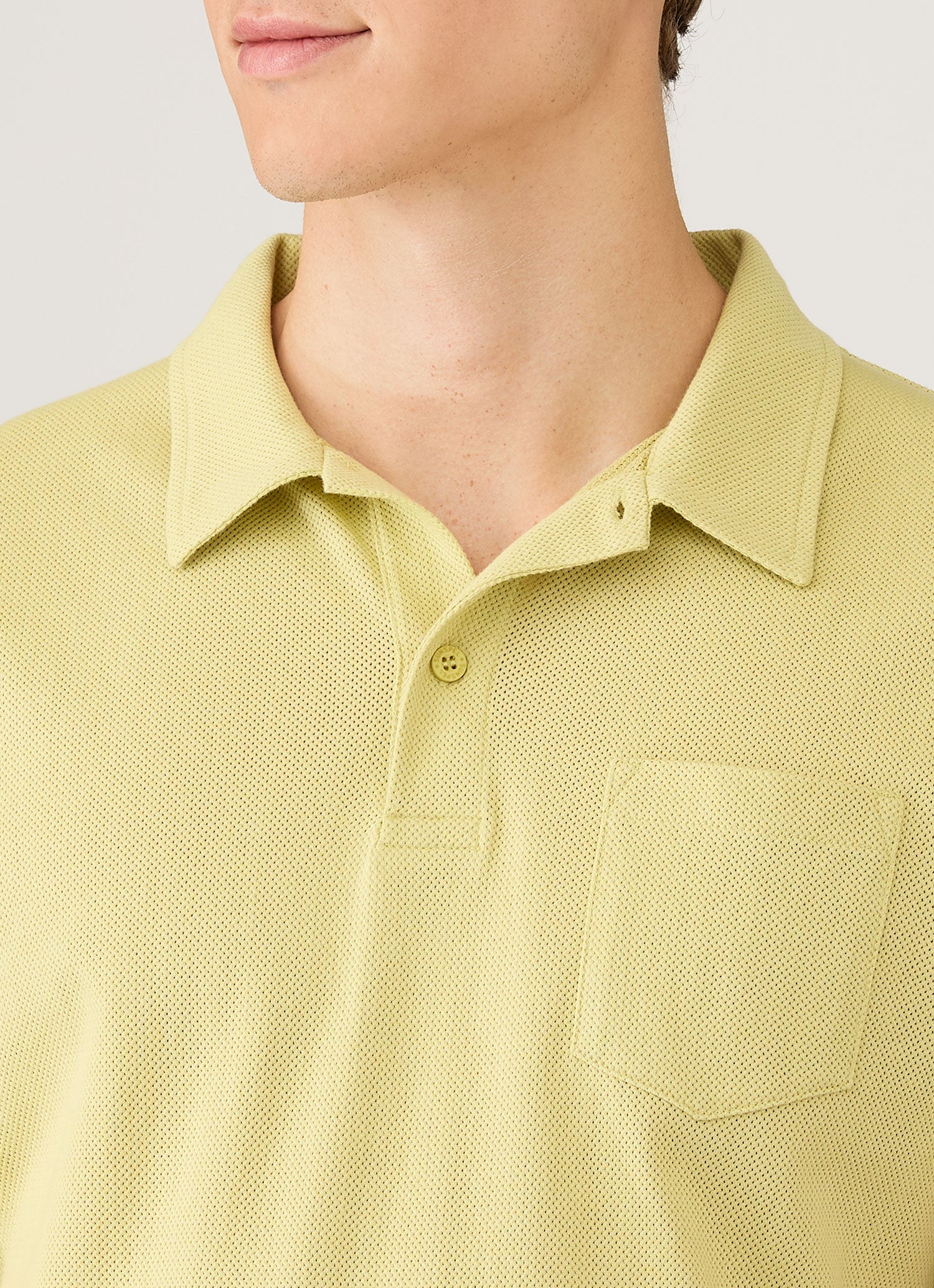 Men's Riviera Polo Shirt in Avocado