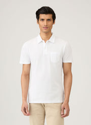 Men's Riviera Polo Shirt in White