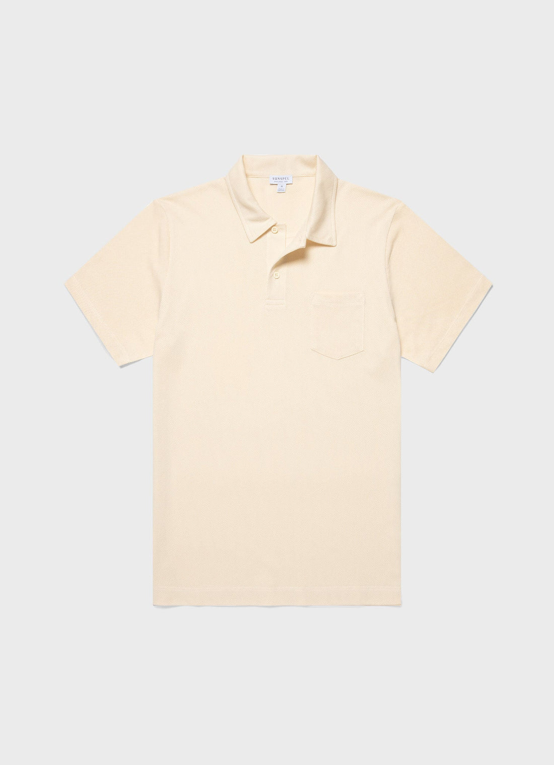Men's Riviera Polo Shirt in Buttermilk