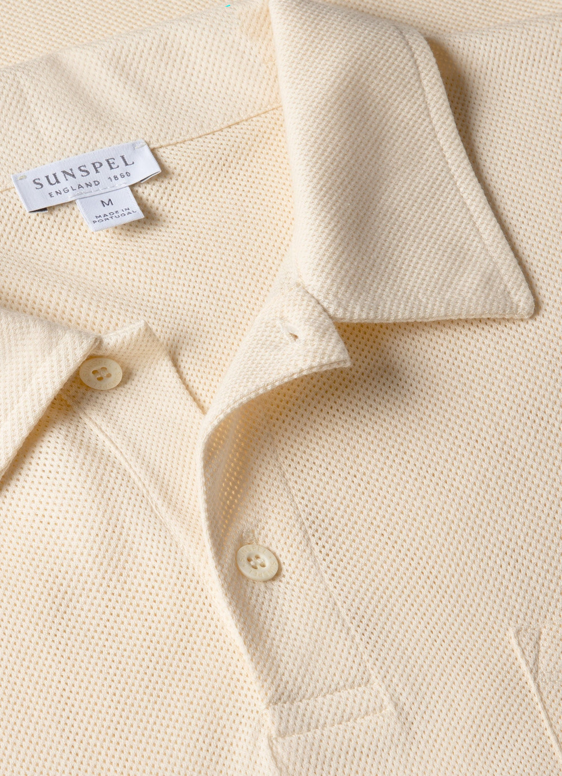Men's Riviera Polo Shirt in Buttermilk