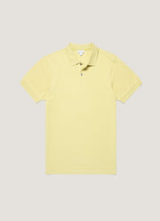 Men's Piqué Polo Shirt in Avocado