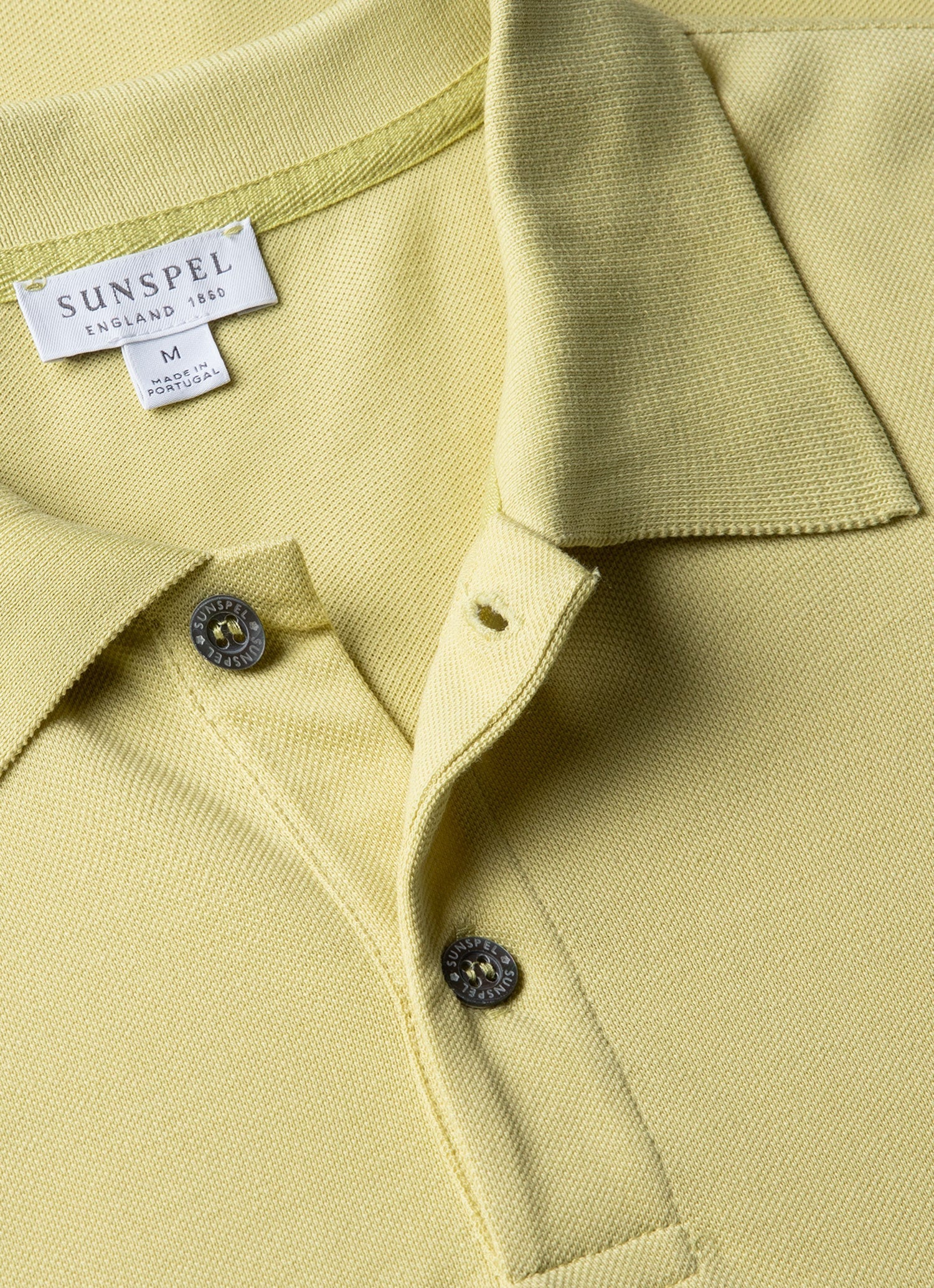 Men's Piqué Polo Shirt in Avocado