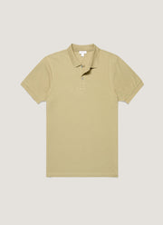 Men's Piqué Polo Shirt in Pistachio