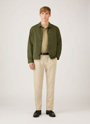 Men's Piqué Polo Shirt in Pistachio