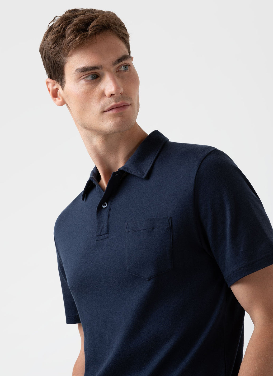 pull camionneur zippe en laine bleu a cotes pour homme