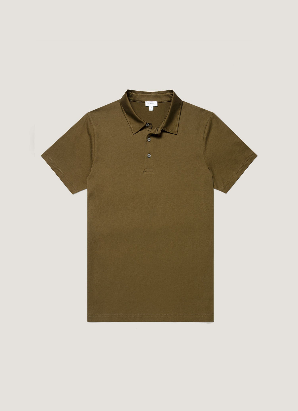 Men's Classic Jersey Polo Shirt in Loden Green