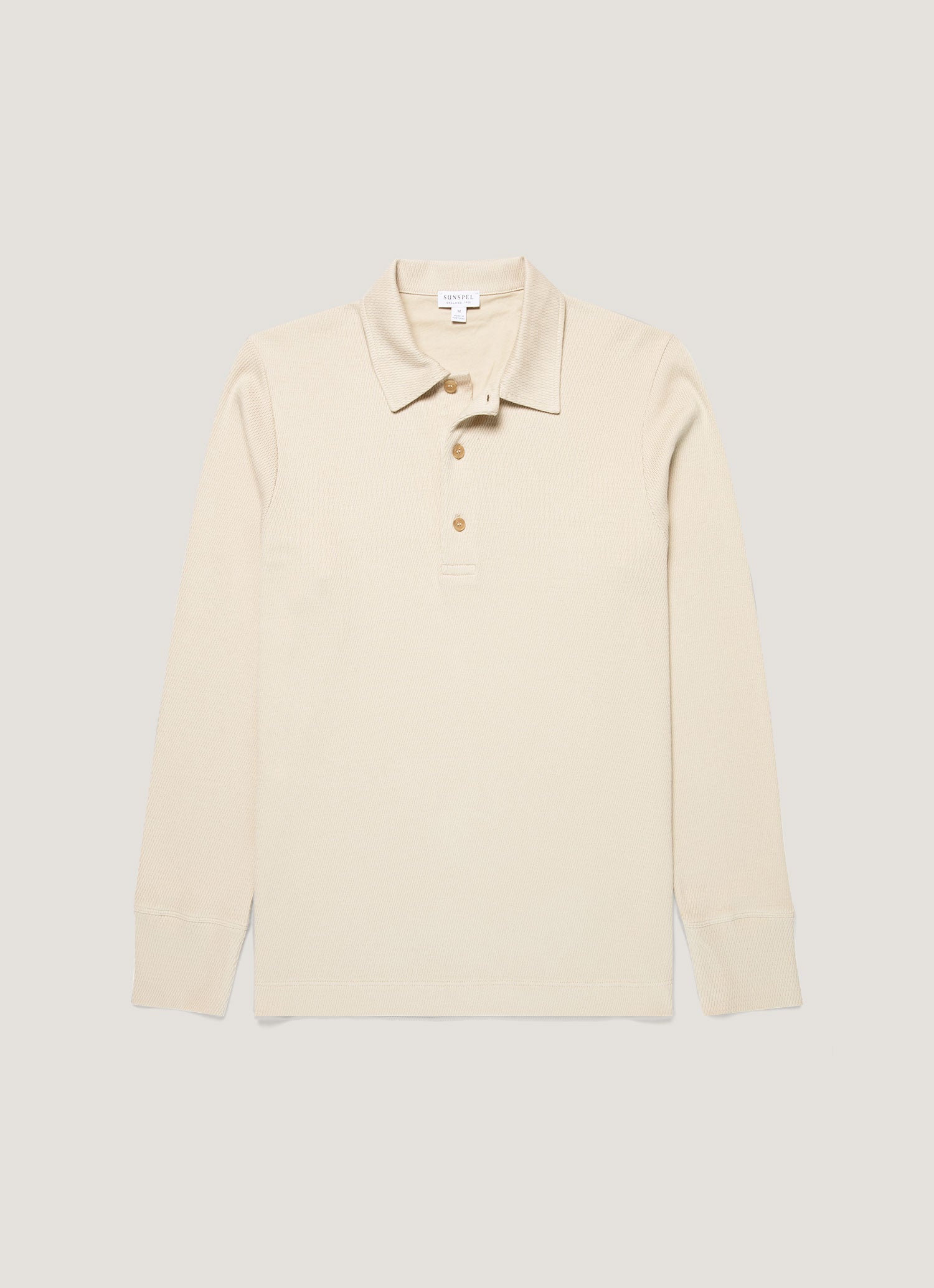 Men's Long Sleeve Cellulock Polo Shirt in Hazelwood