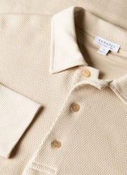 Men's Long Sleeve Cellulock Polo Shirt in Hazelwood