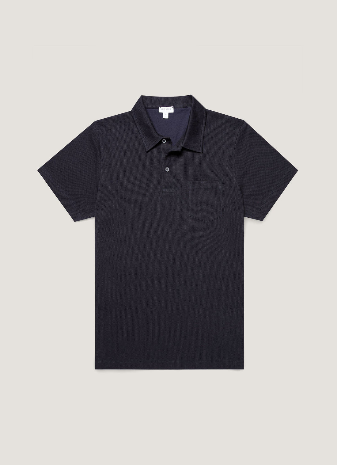 Polo Riviera en coton Sea Island