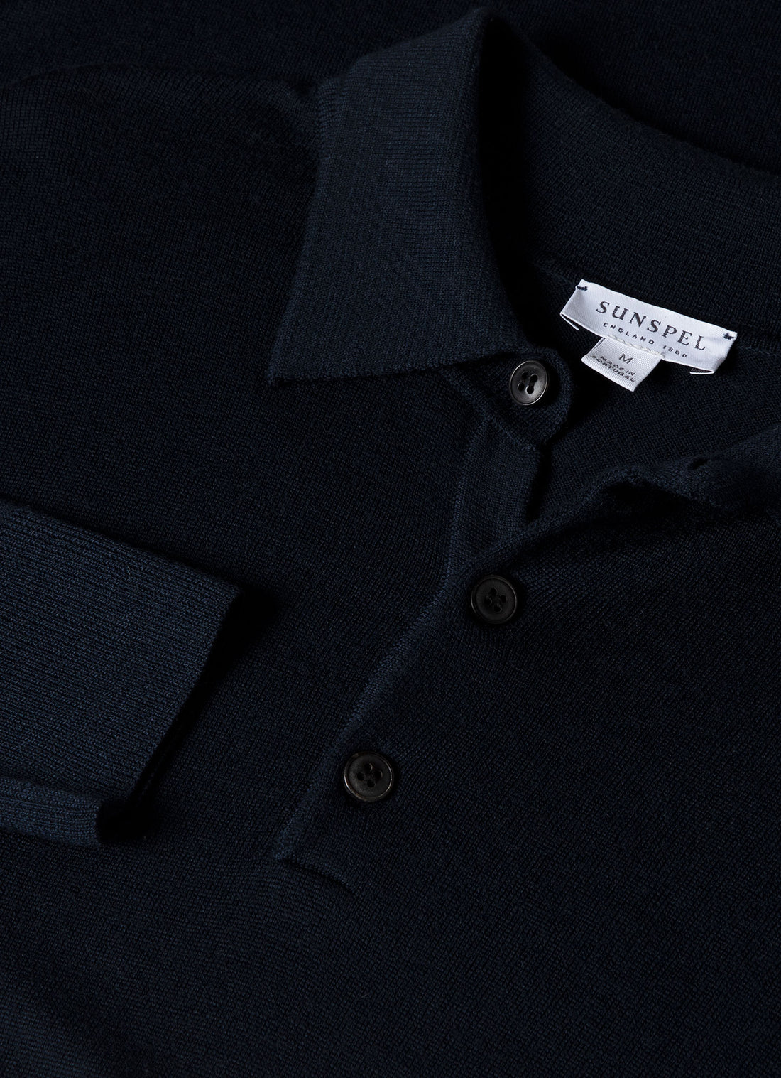 Extra-Fine Merino Knitted Polo Shirt