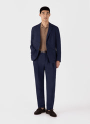 Men's Knit Polo Shirt in Dune