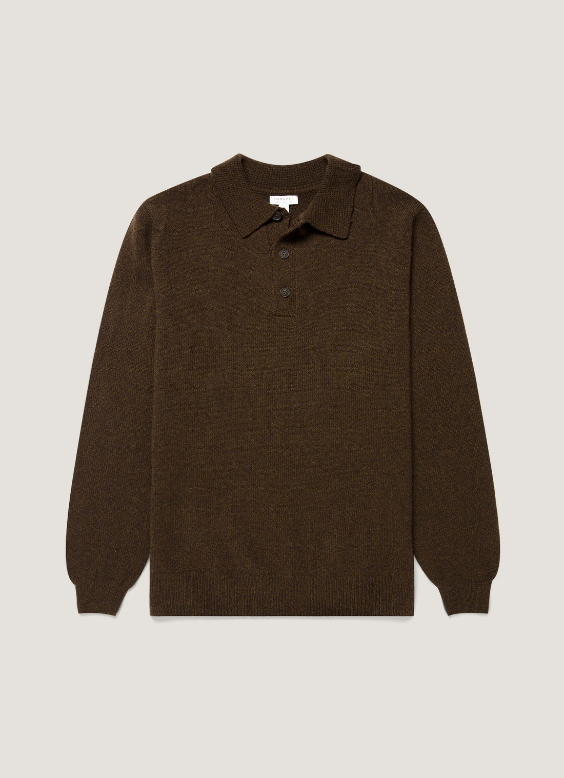 Polo en laine d'agneau
