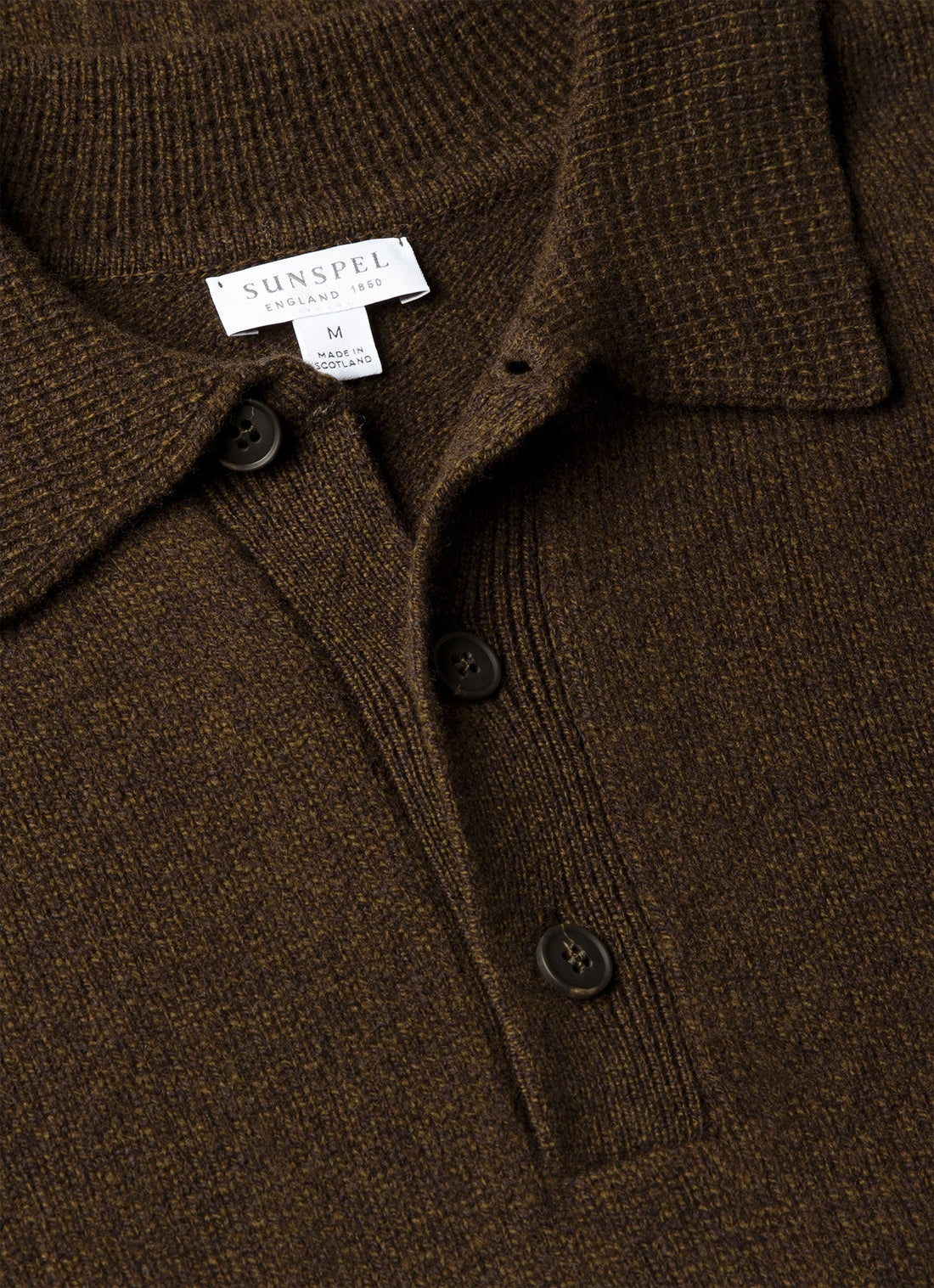 Polo en laine d'agneau