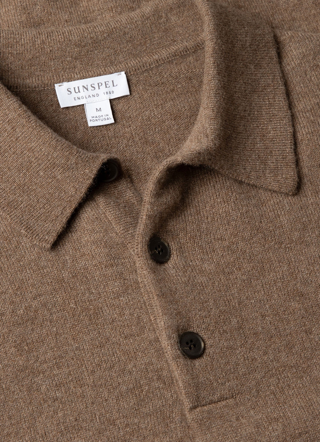 Cashmere Knitted Polo Shirt