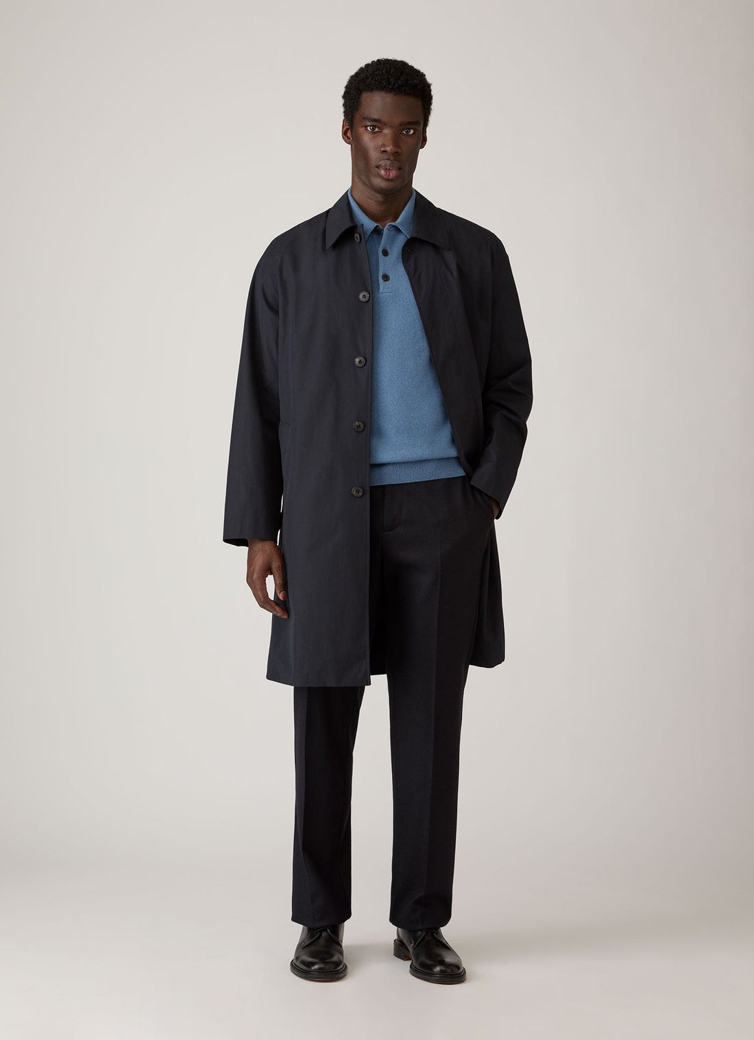 Cashmere Knitted Polo Shirt