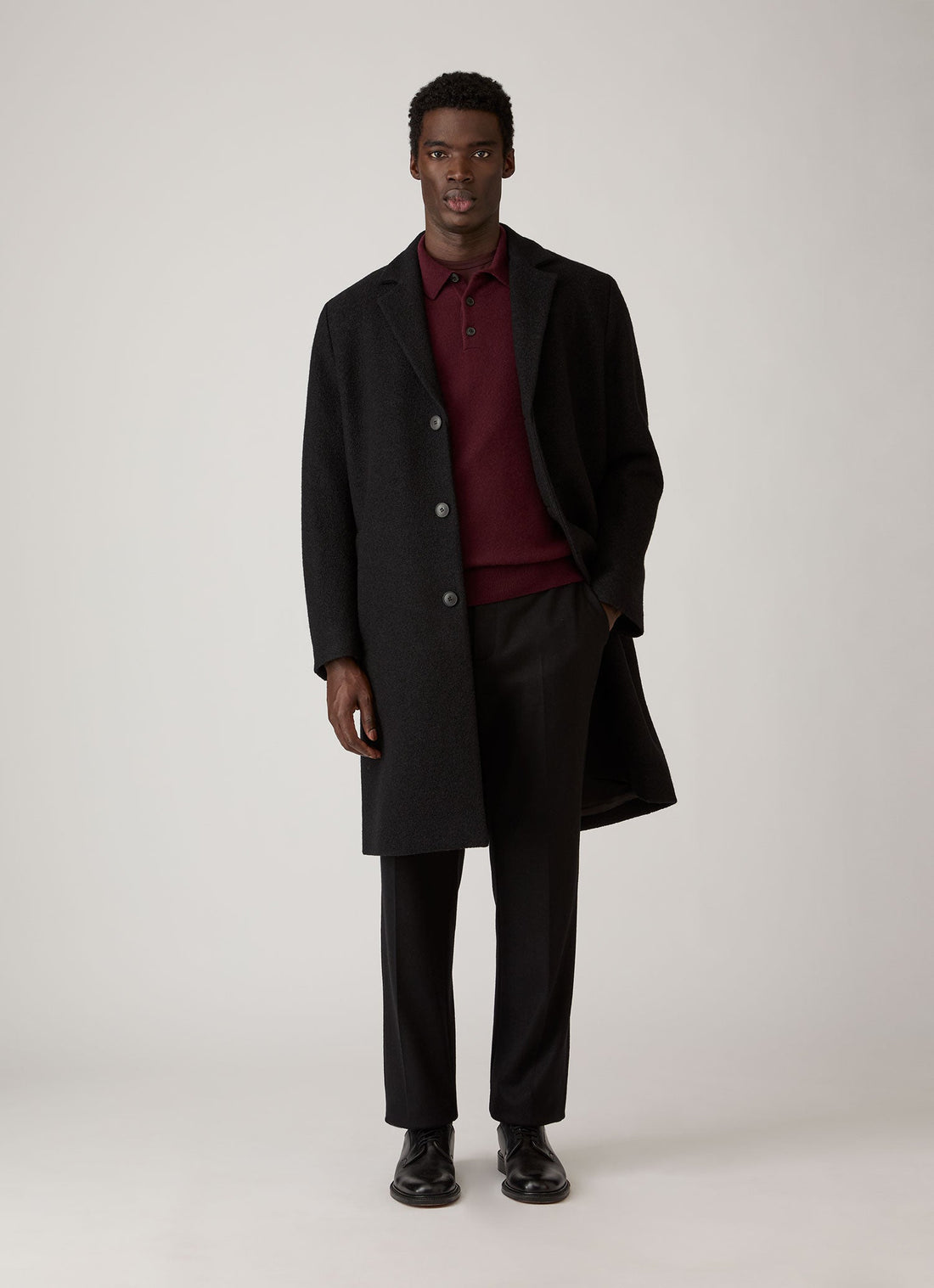 Cashmere Knitted Polo Shirt