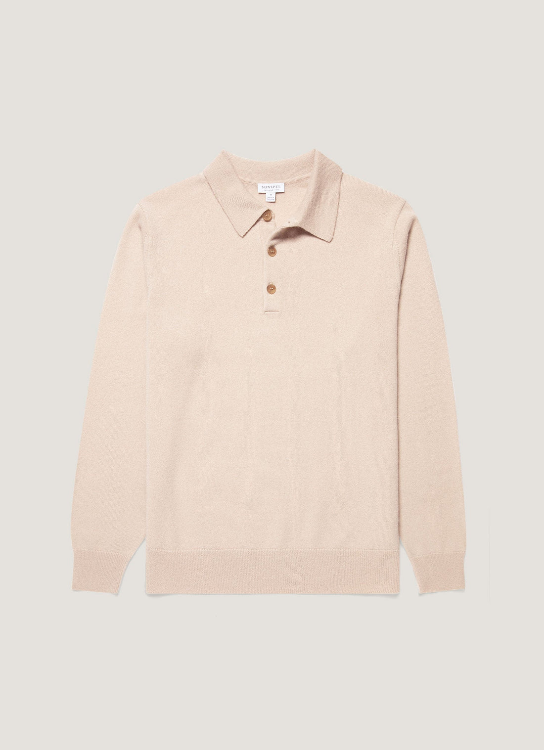 Cashmere Knitted Polo Shirt