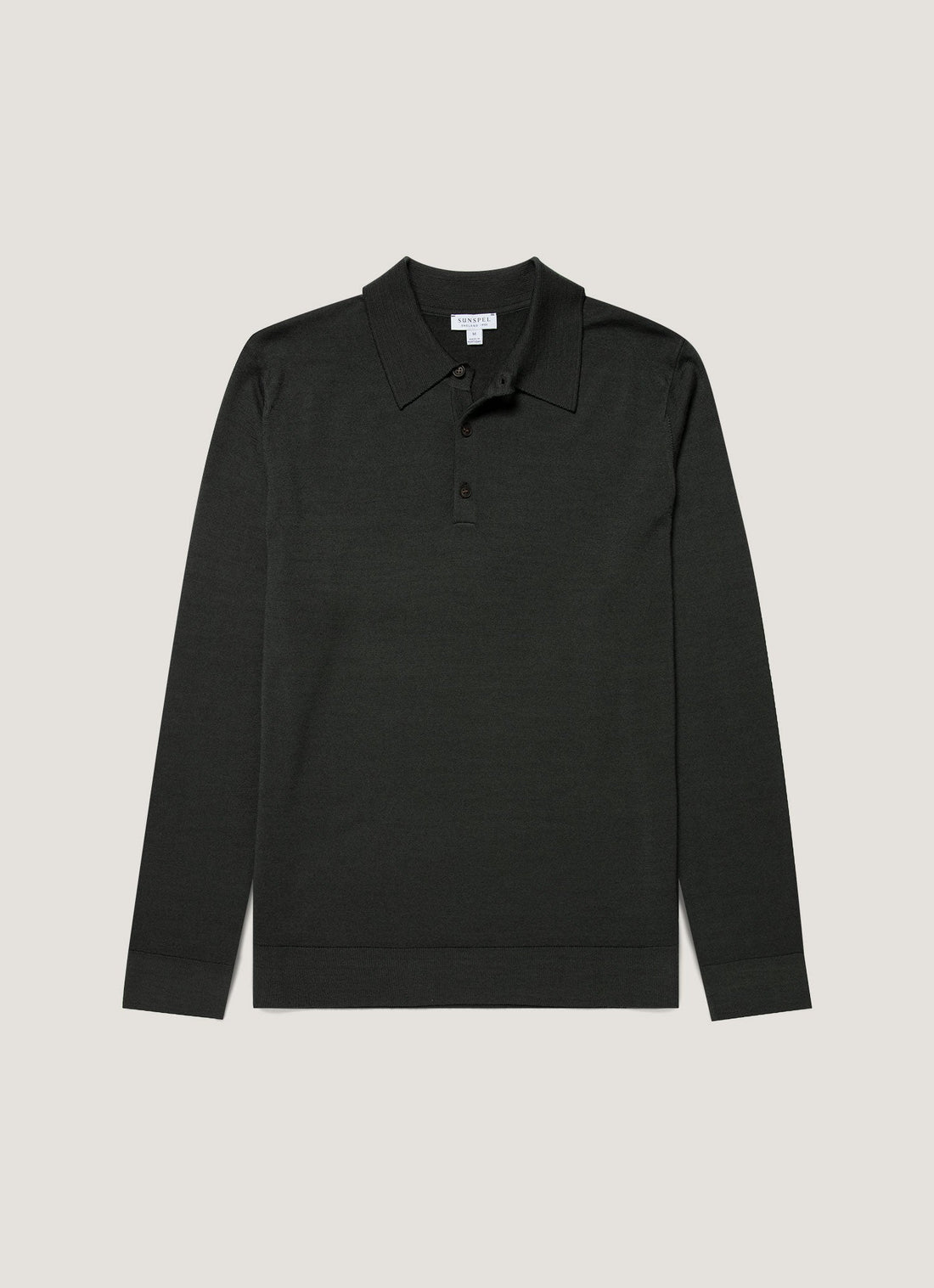 Extra-Fine Merino Knitted Polo Shirt
